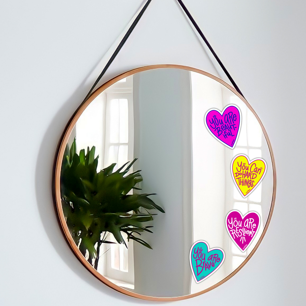 Affirmation Mirror Clings