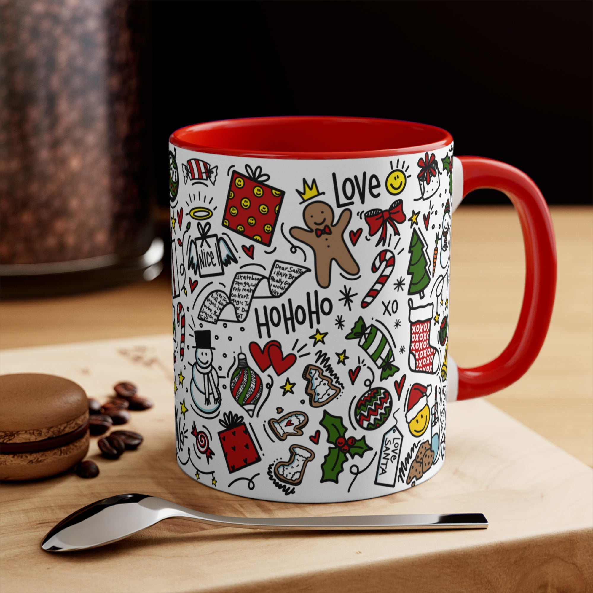 Christmas Doodle Holiday Mug (11oz)