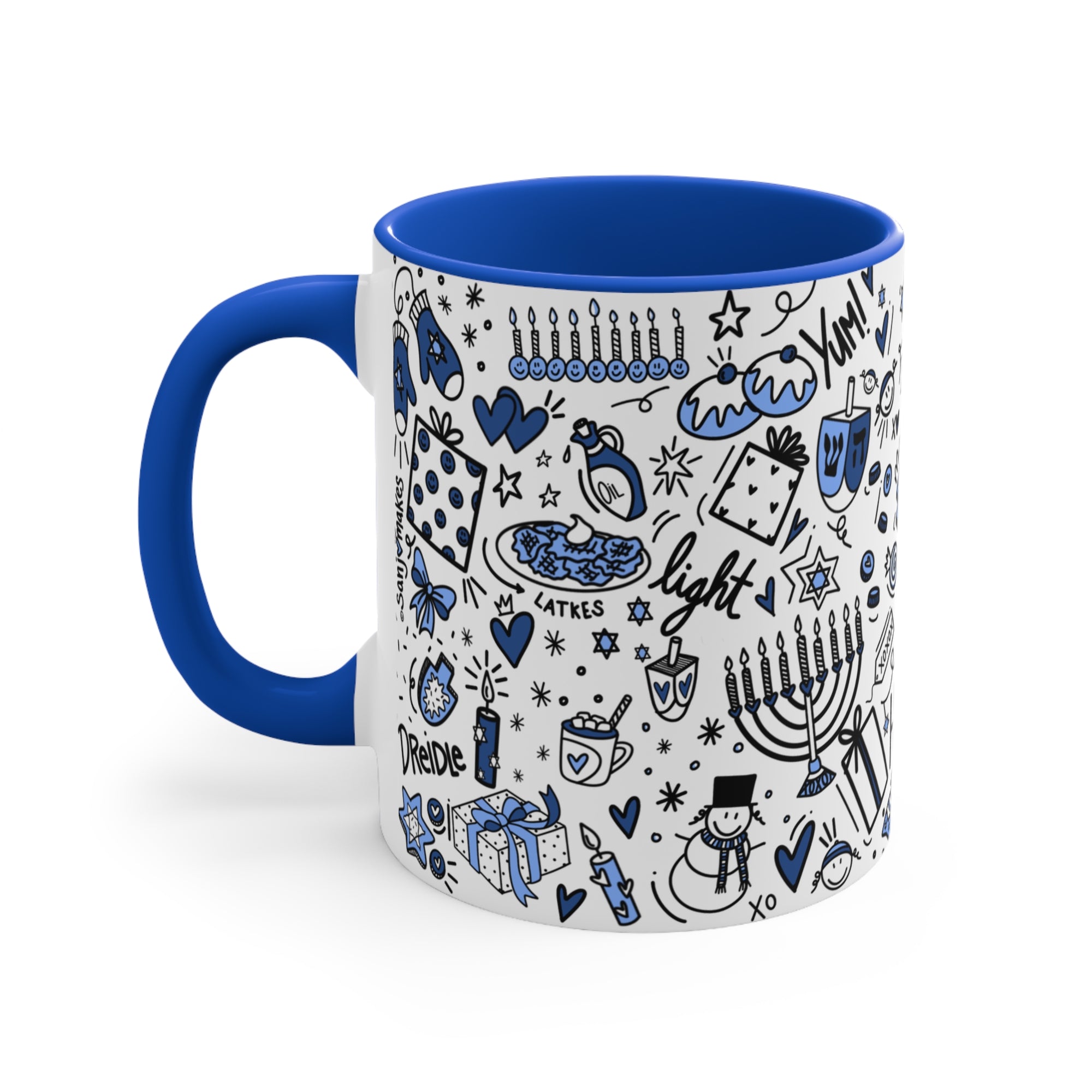 Hanukkah Doodle Mug (11 oz)