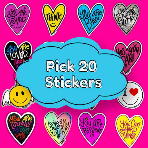 20-Pack Stickers