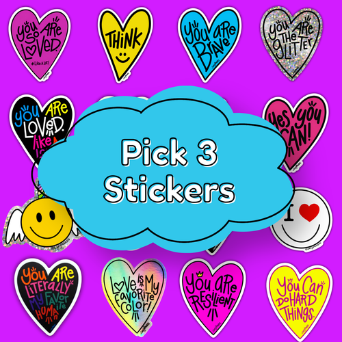 3-Pack of Stickers