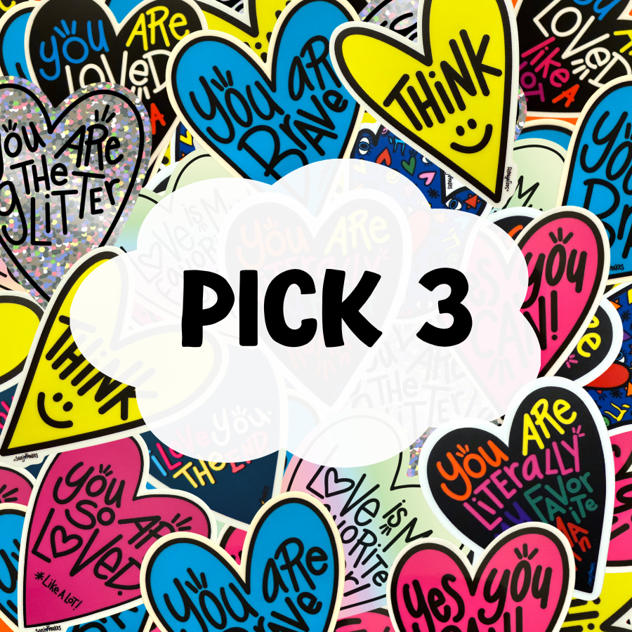 3-Pack of Stickers