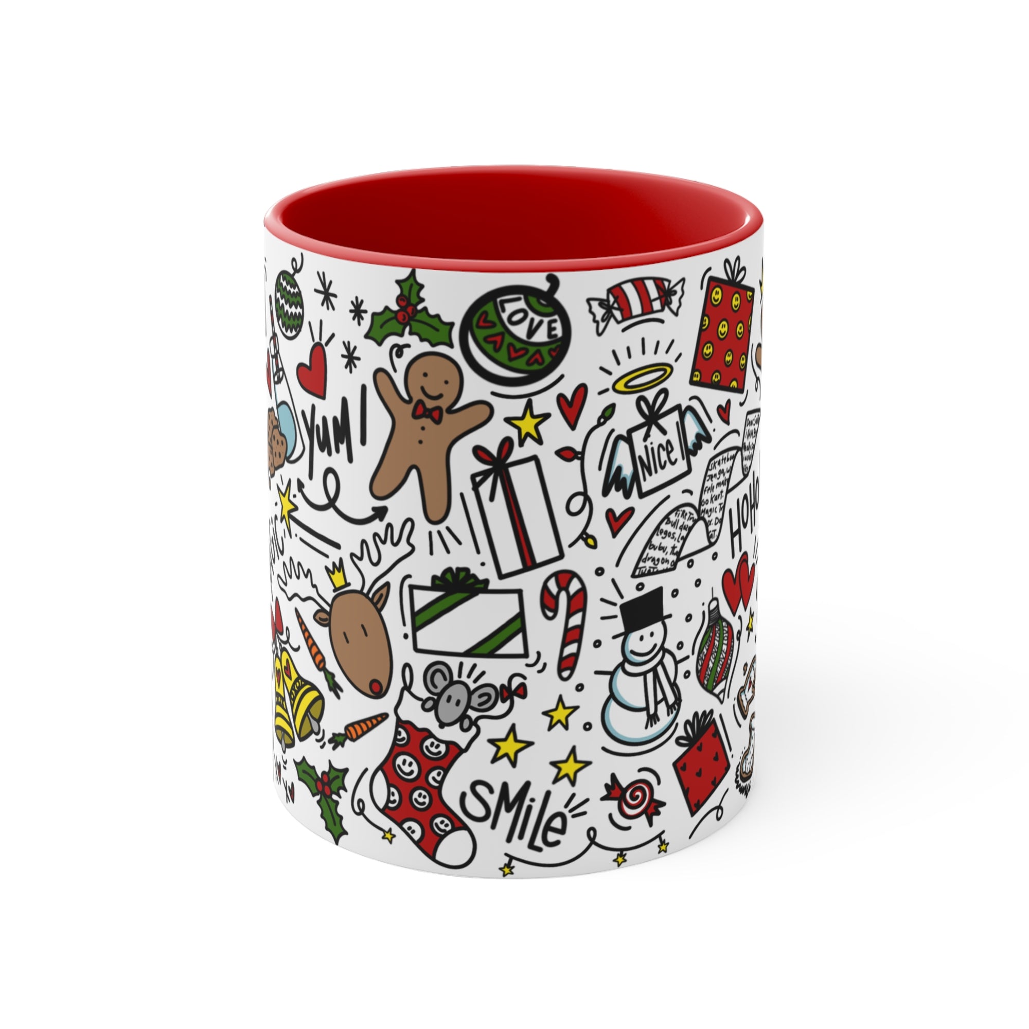 Christmas Doodle Holiday Mug (11oz)