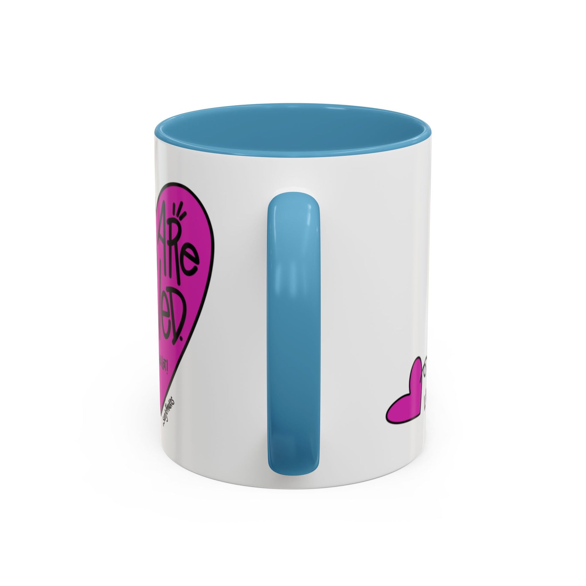 'You Are So Loved' Heart Mug  (11oz and 15oz)