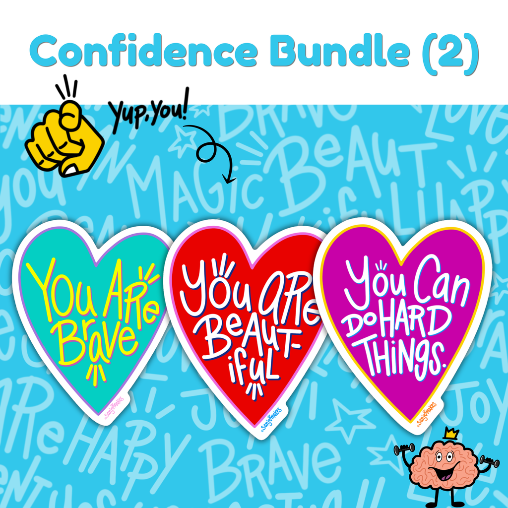 Confidence Bundle (Aqua, Pink, Yellow) (Copy)