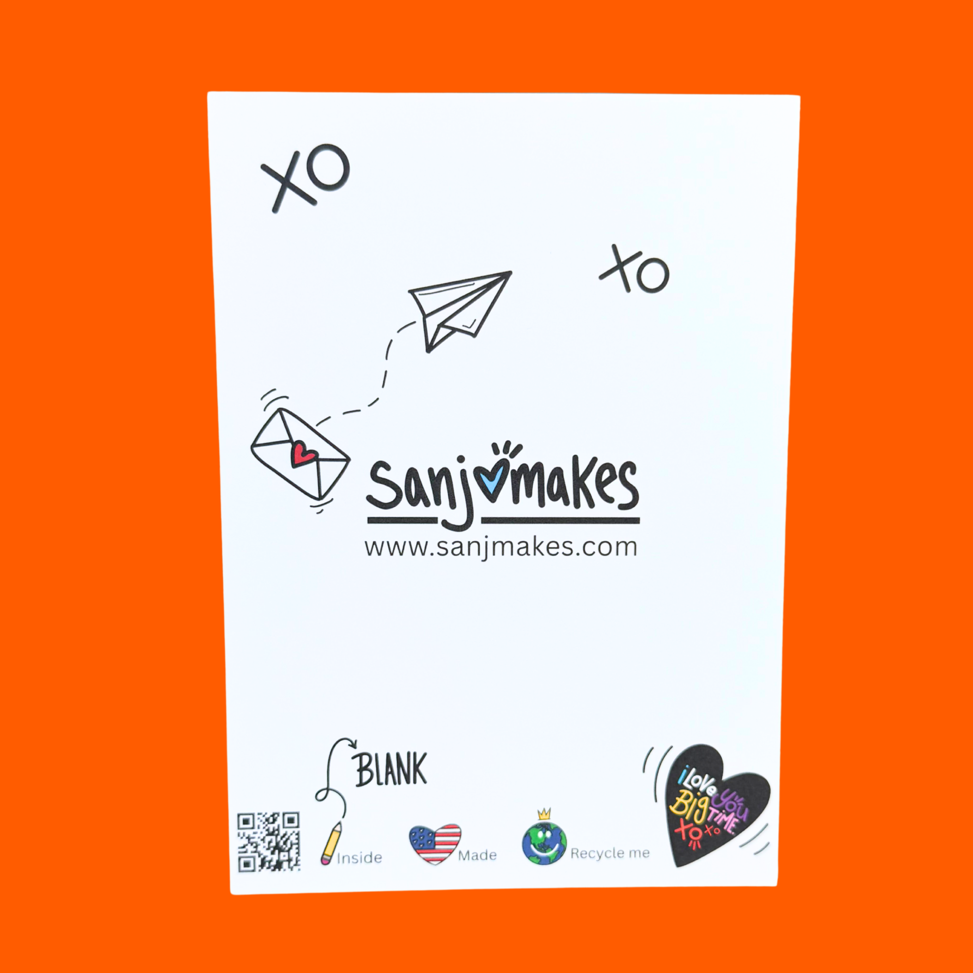 'I Love You Big Time' Greeting Card