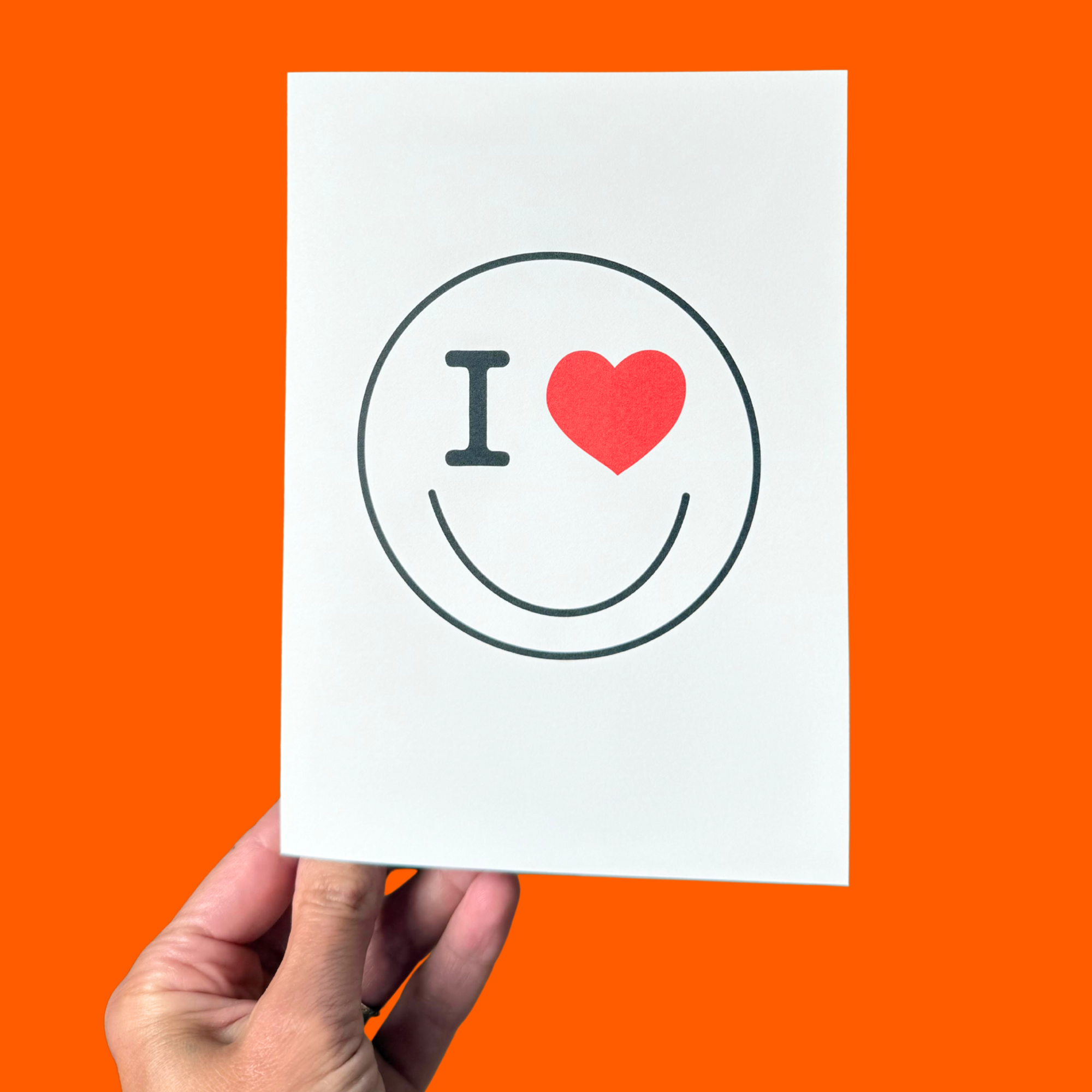 I Love YOU "NY" - Greeting Card