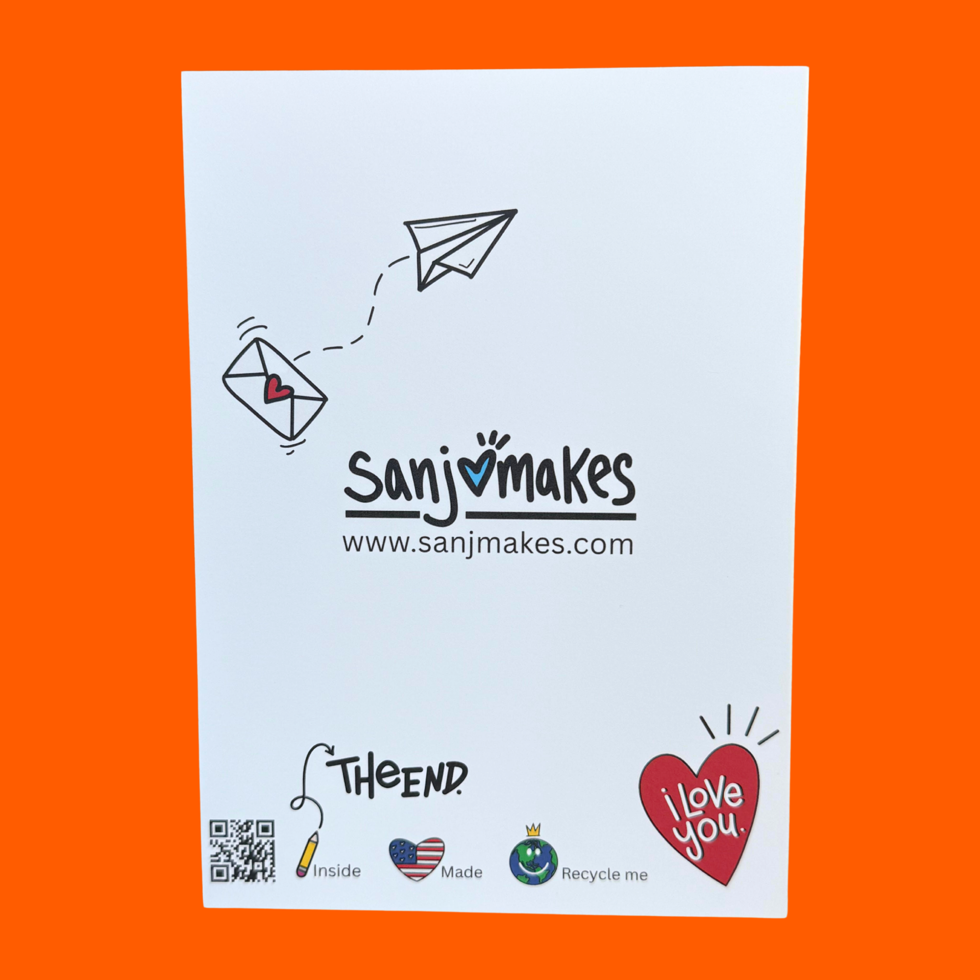 I Love You - Greeting Card