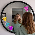 'You Are Beautiful' (Red) Cling