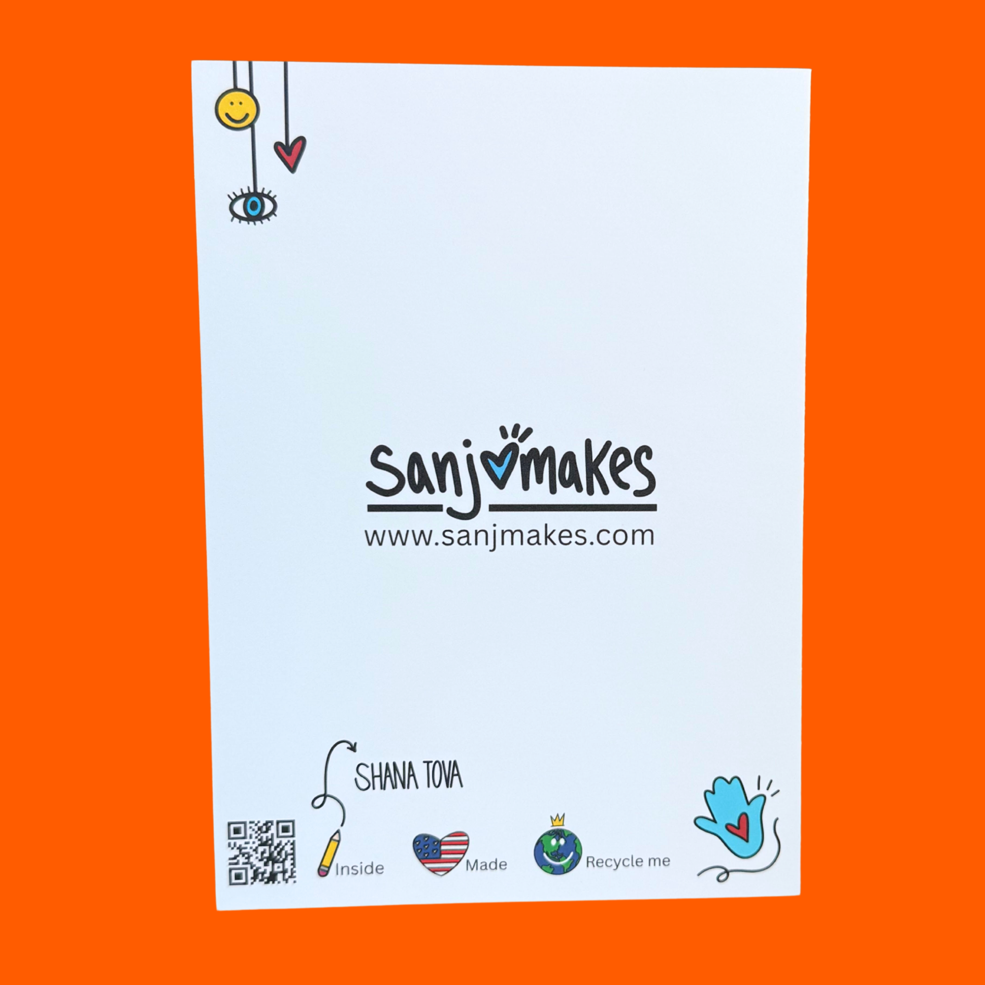 Shana Tova Hamsa- Greeting Card