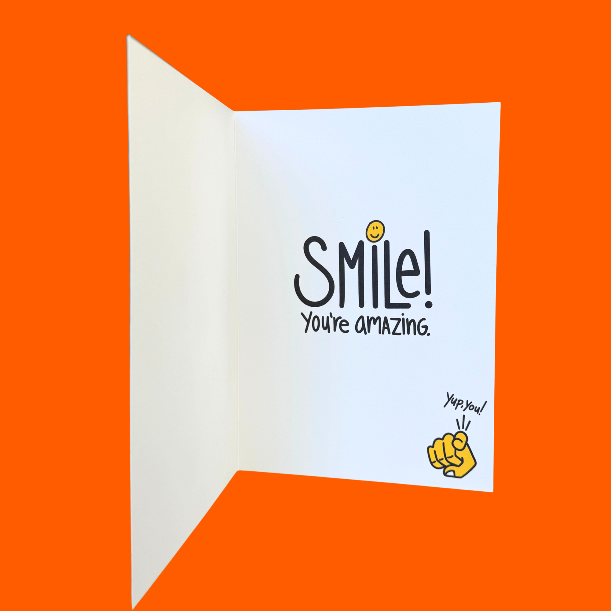 Smile, You're Amazing - Greeting Card