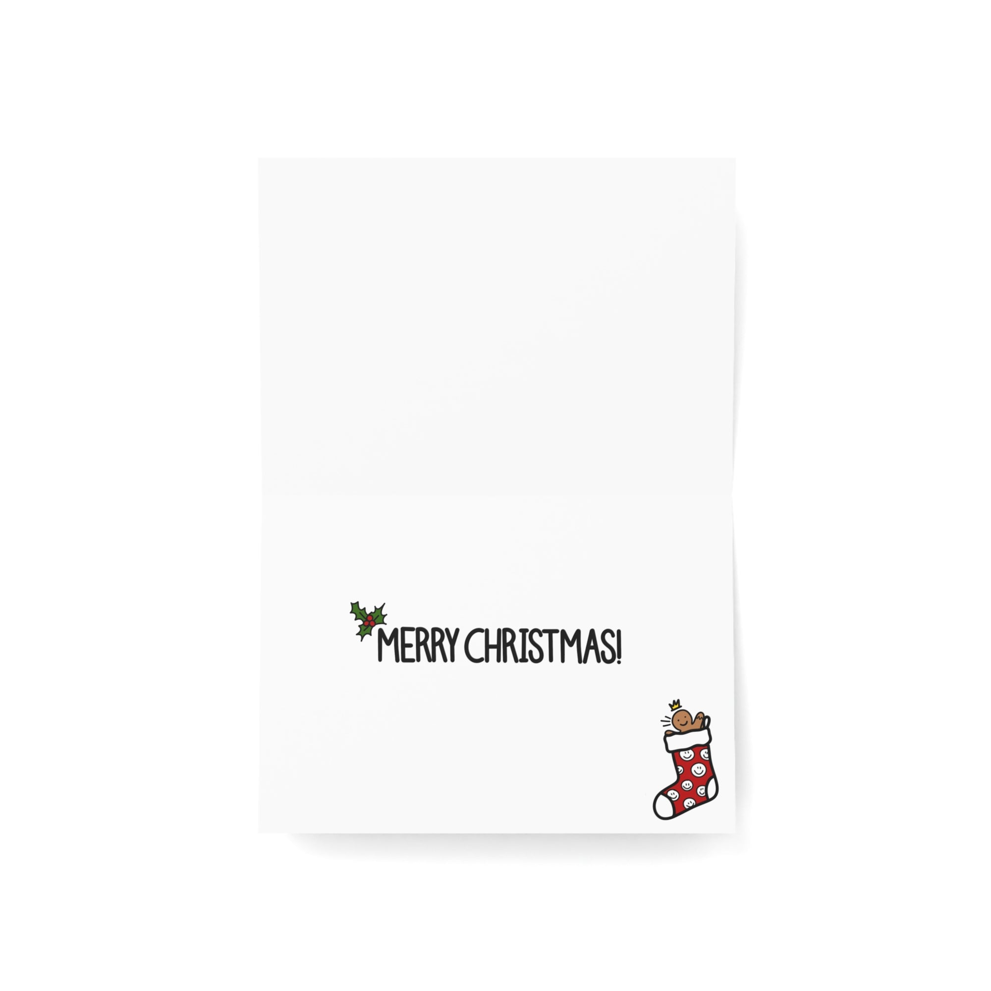 Christmas Doodle Holiday Card