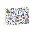 Hanukkah Doodle Holiday Card